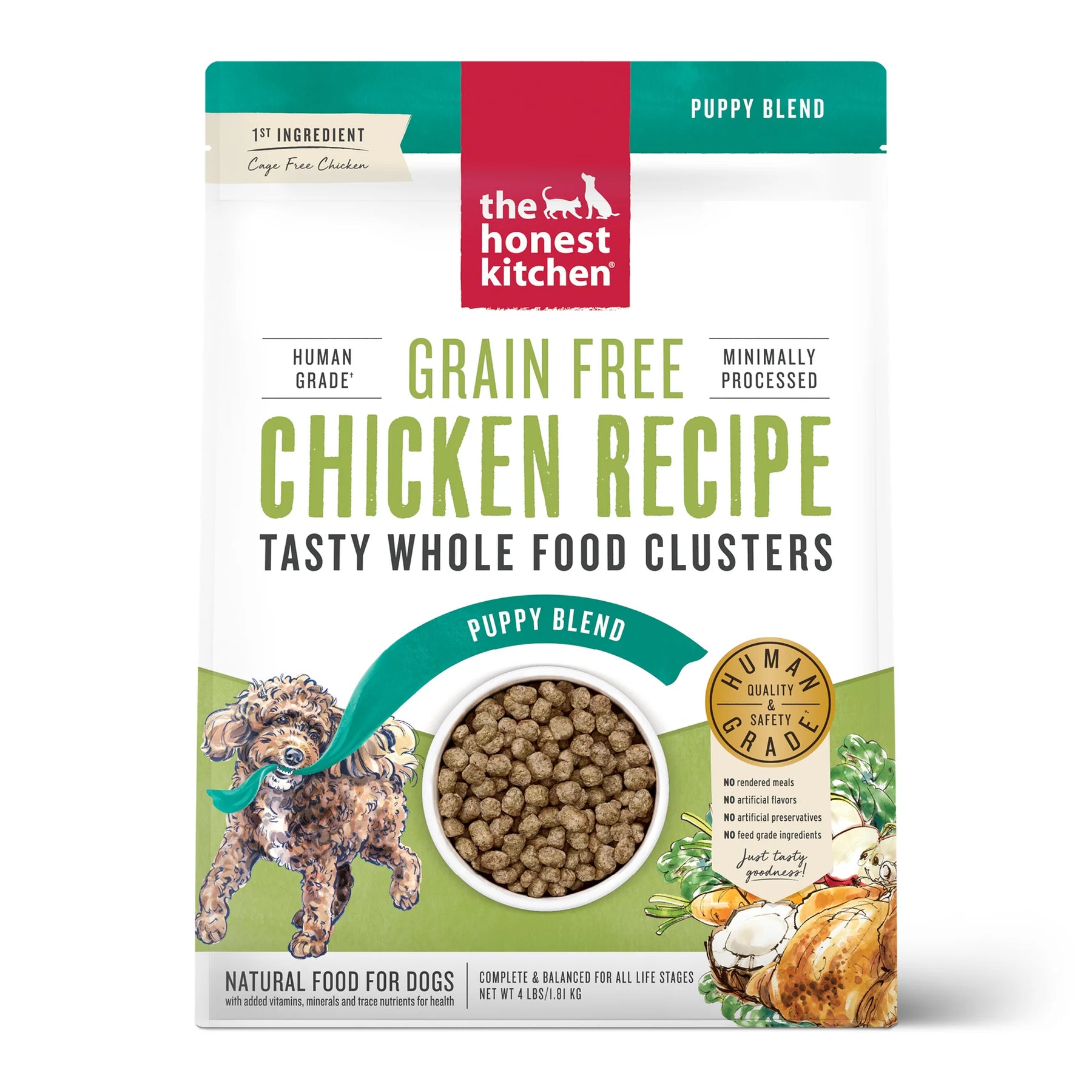 The Honest Kitchen - Clusters Whole Grain Chicken Puppy Food