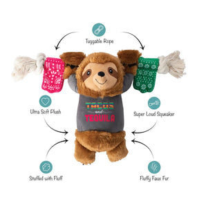 Petshop by Fringe Studio - Dog Toy Tacos & Tequila Plush