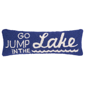 Pillow Go Jump in the Lake Hook