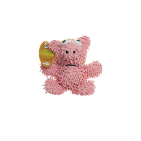 Mighty Junior Microfiber Ball Pig Squeaky Durable Toy