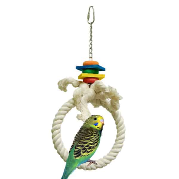 Hoop Cotton Ring Bird Toy