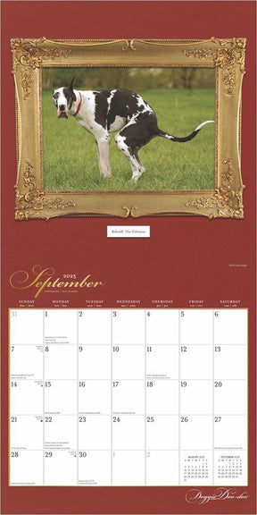 2025 Doggy Doo Doo Calendar