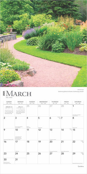 2025 Gardens Calendar