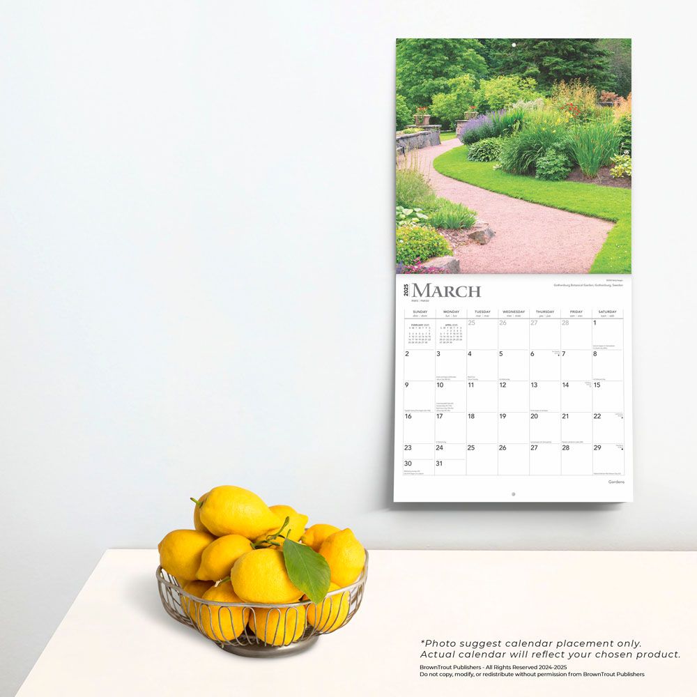 2025 Gardens Calendar