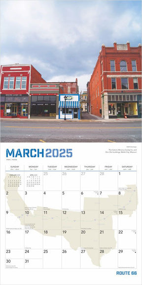 2025 Route 66 Calendar