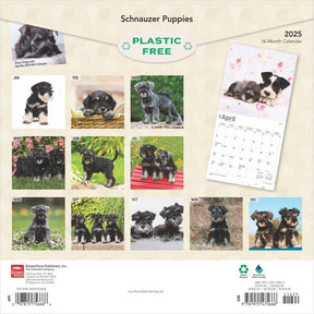 2025 Schnauzer Puppies Calendar