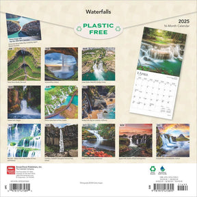 2025 Waterfalls Calendar