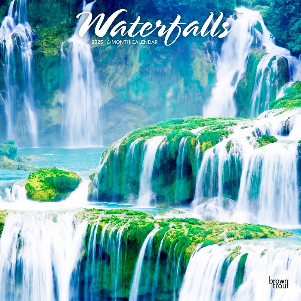 2025 Waterfalls Calendar