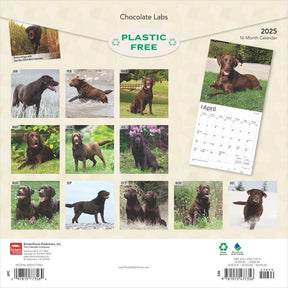 2025 Chocolate Labrador Retrievers Calendar