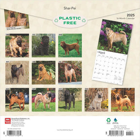 2025 Shar Pei Calendar