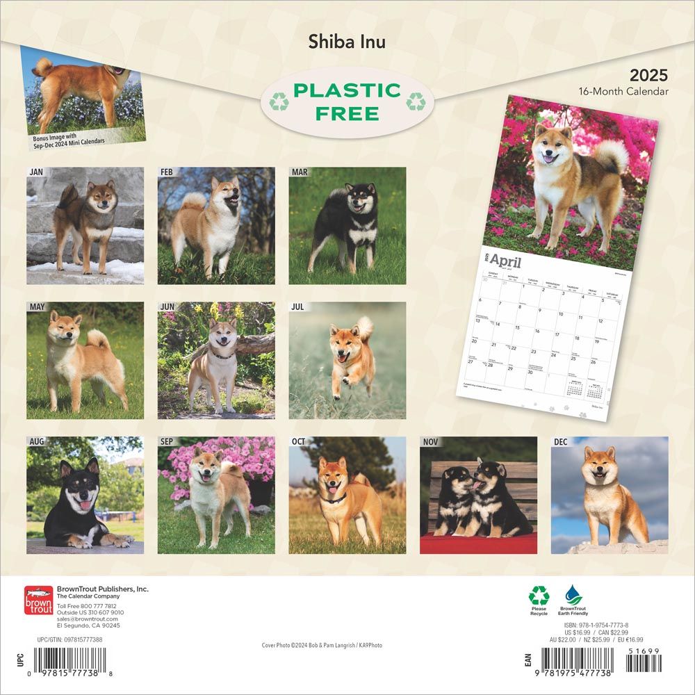 2025 Shiba Inu Calendar