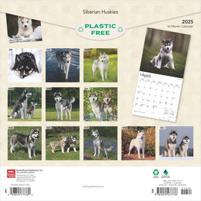 2025 Siberian Huskies Calendar