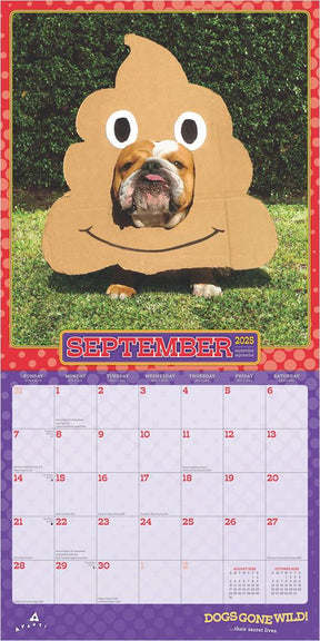 2025 Dogs Gone Wild Calendar