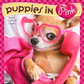 2025 Puppies In Pink Calendar