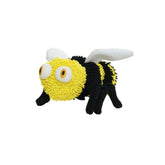 Mighty Microfiber Ball Medium Bee Squeaky Durable Toy