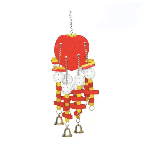 A & E Cage Company - Large Strawberry Bird Toy