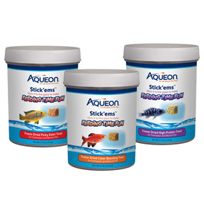 Aqueon - Stick'ems High Protein Treat Freeze-Dried