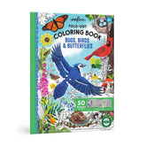 Coloring Book FoldOut - Bugs, Birds, & Butterflies