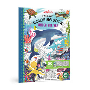 Coloring Book FoldOut - Under the Sea