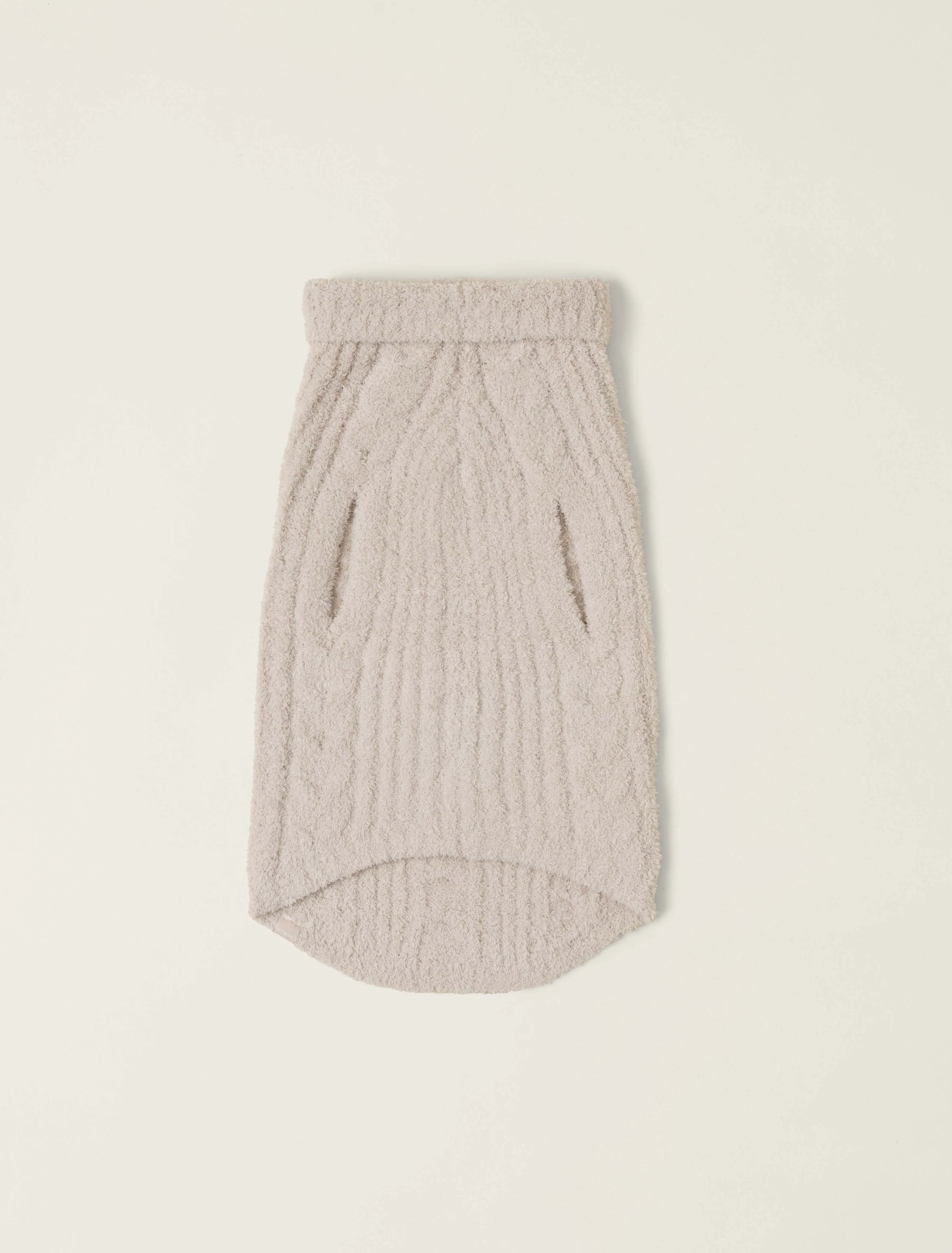 Barefoot Dreams - CozyChic Cable Pet Sweater Stone