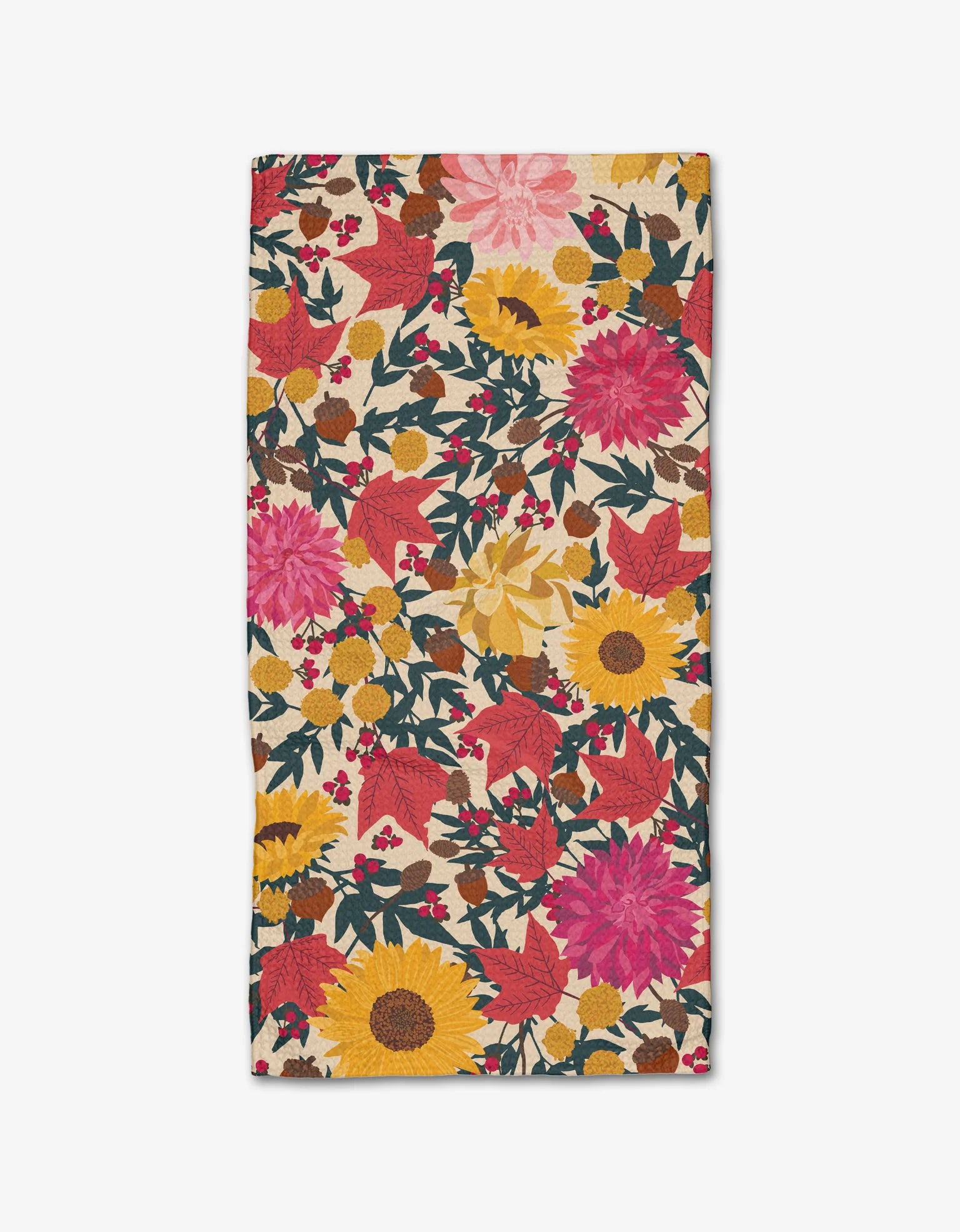 Geometry - Bar Towel Autumn Blooms