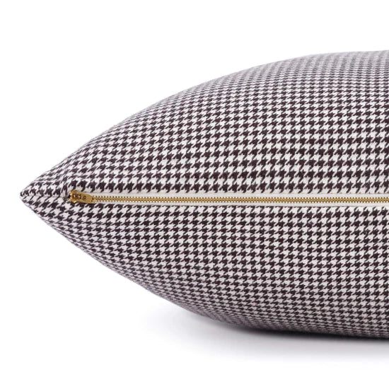 Dog Bed Houndstooth Flannel