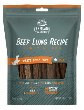 Beef Lung Recipe Jerky Sticks Treats For Dogs