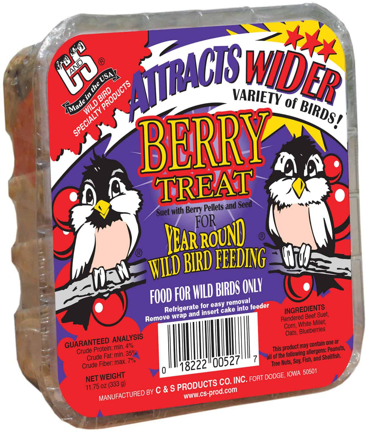 Berry Treat Suet