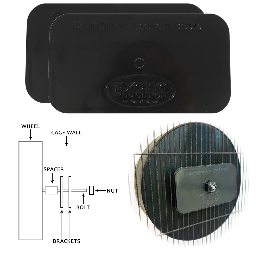 Cage Attachement Bracket for Silent Runner Wheels