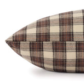 Dog Bed Chestnut Plaid Flannel