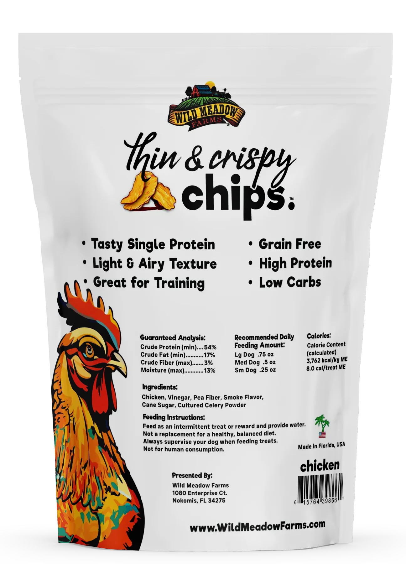 Gibson's - Thin & Crispy Chips Chicken Dog Treats