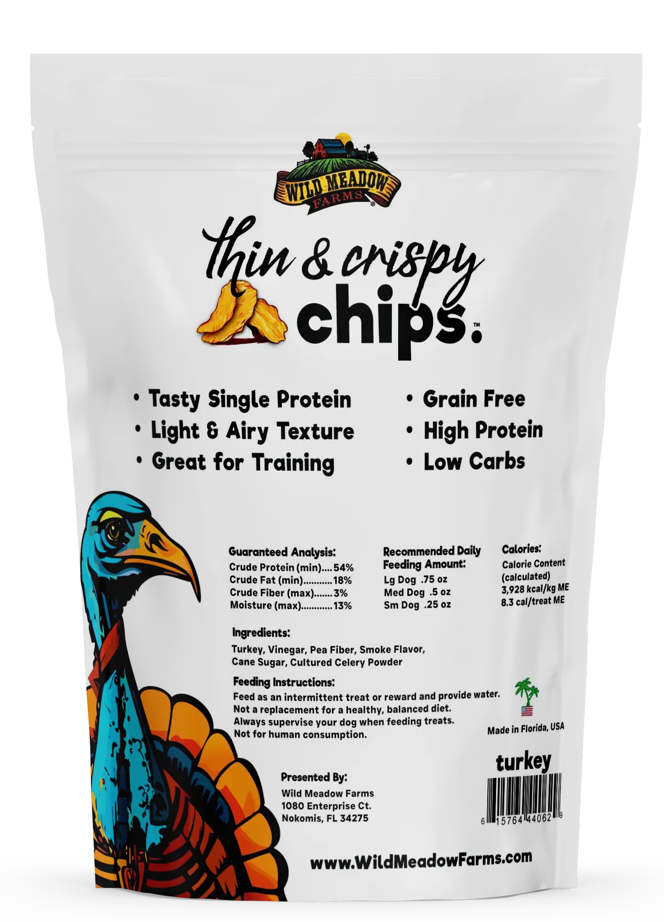 Gibson's - Thin & Crispy Chips Turkey Dog Treats