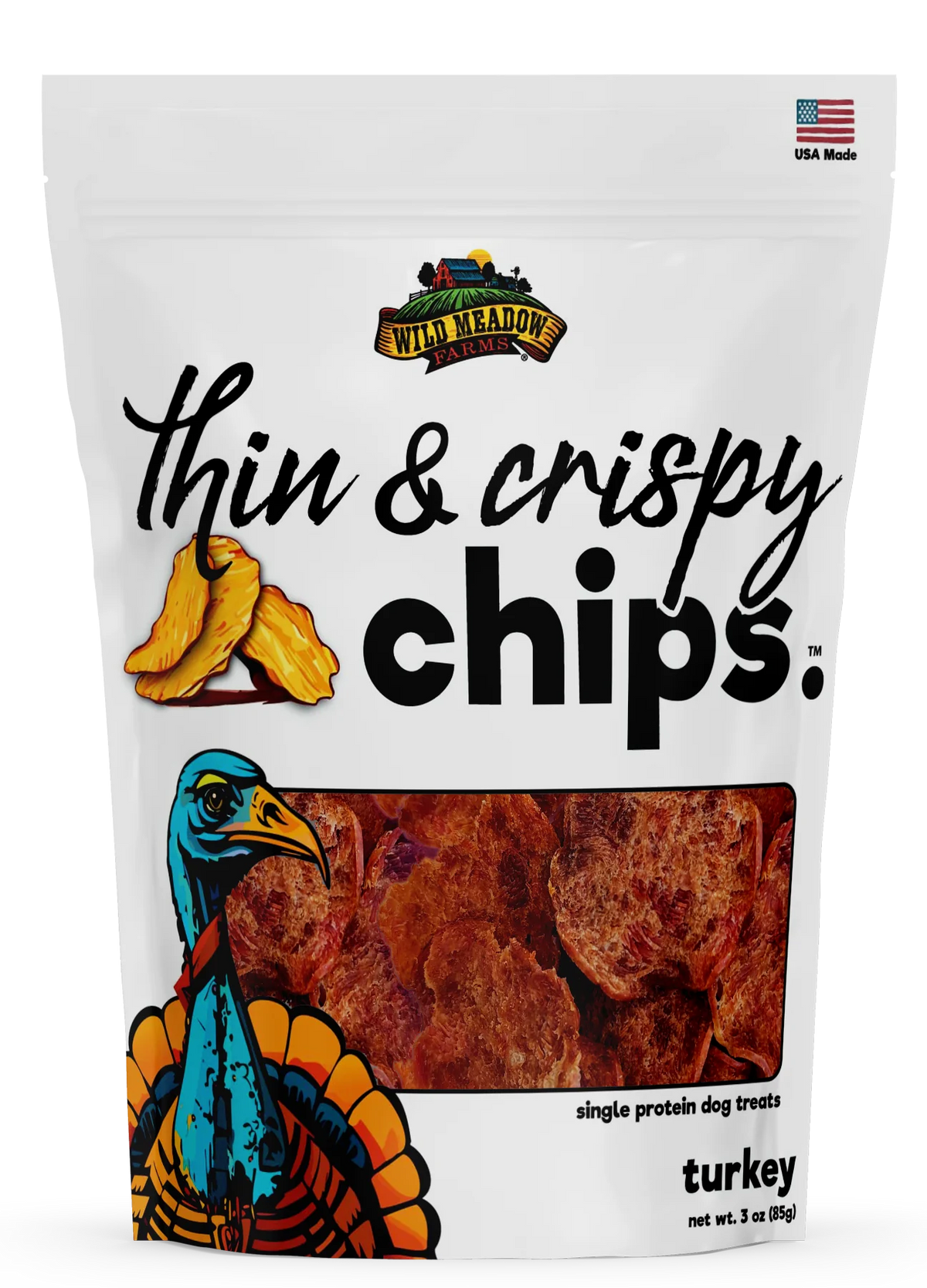 Gibson's - Thin & Crispy Chips Turkey Dog Treats