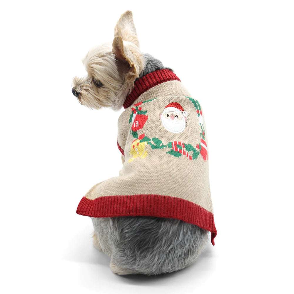 Dogo Pet - Sweater Christmas Wreath