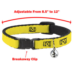 Buckle Down - Cat Collar Breakaway with Bell, Teenage Mutant Ninja Turtles