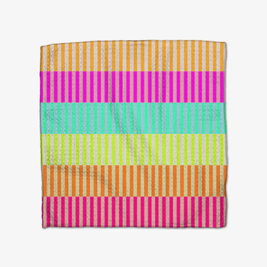 Geometry - Dishcloth Neon Nights