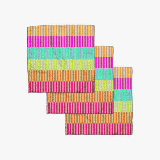 Geometry - Dishcloth Neon Nights