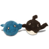 Karma Cat - Cat Toy Whale & Orca 2 Pack