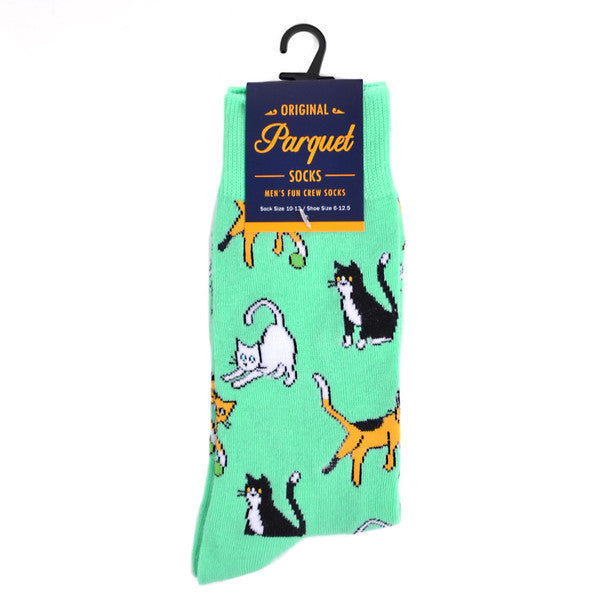 Selini New York - Socks Men's Playful Cats