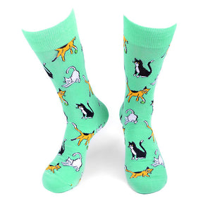 Selini New York - Socks Men's Playful Cats