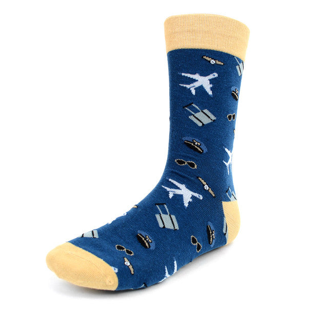 Selini New York - Men's Airplane Pilot Socks