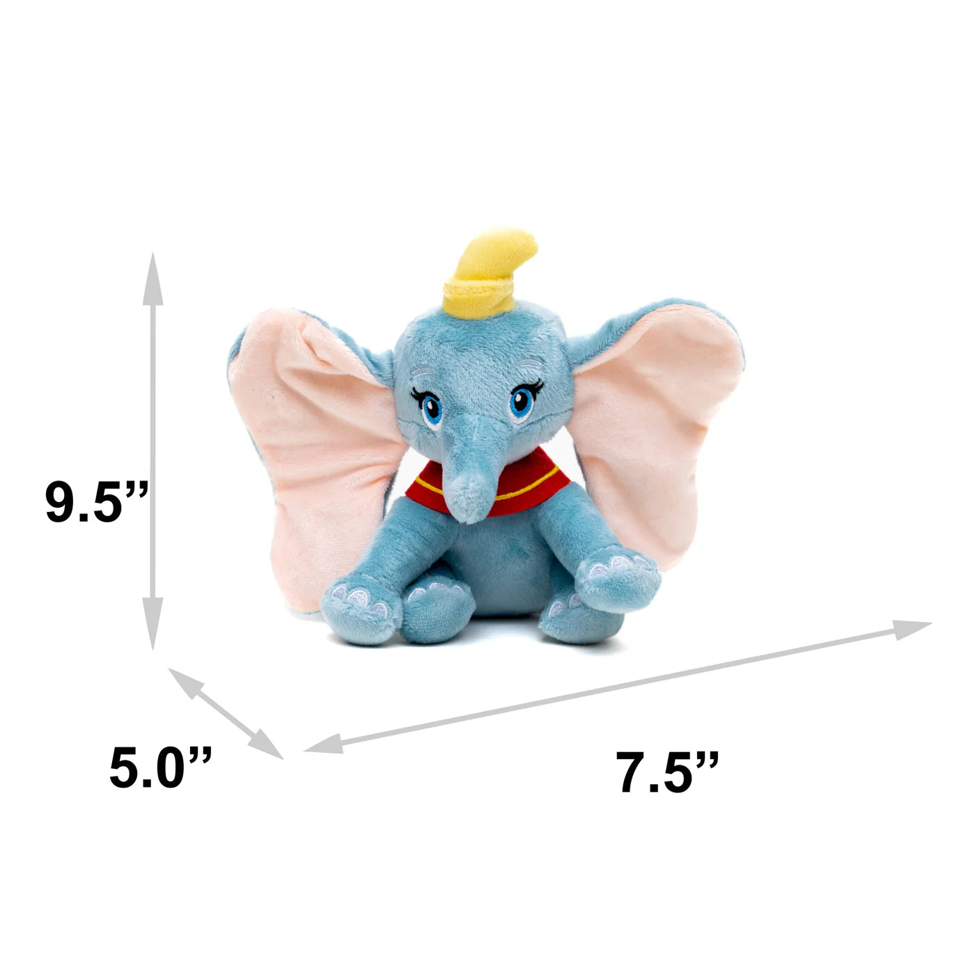 Buckle Down - Dog Toy Squeaker Plush Dumbo