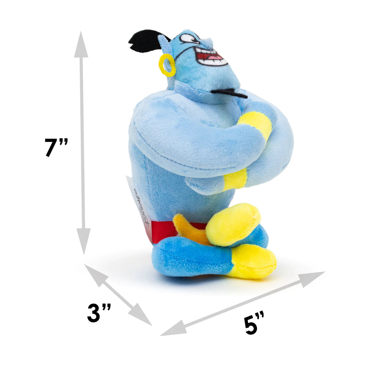 Buckle Down - Dog Toy Squeaker Plush Aladdin Genie Sitting Pose