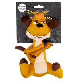 Buckle Down - Dog Toy Squeaker Plush The Lion King Timon