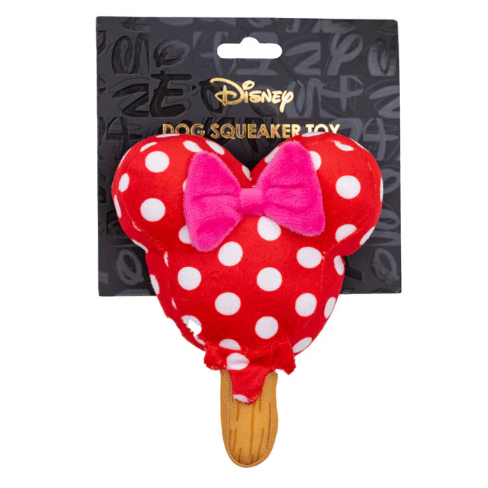 Buckle Down - Dog Toy Squeaker Plush Minnie Mouse Ice Cream Ears