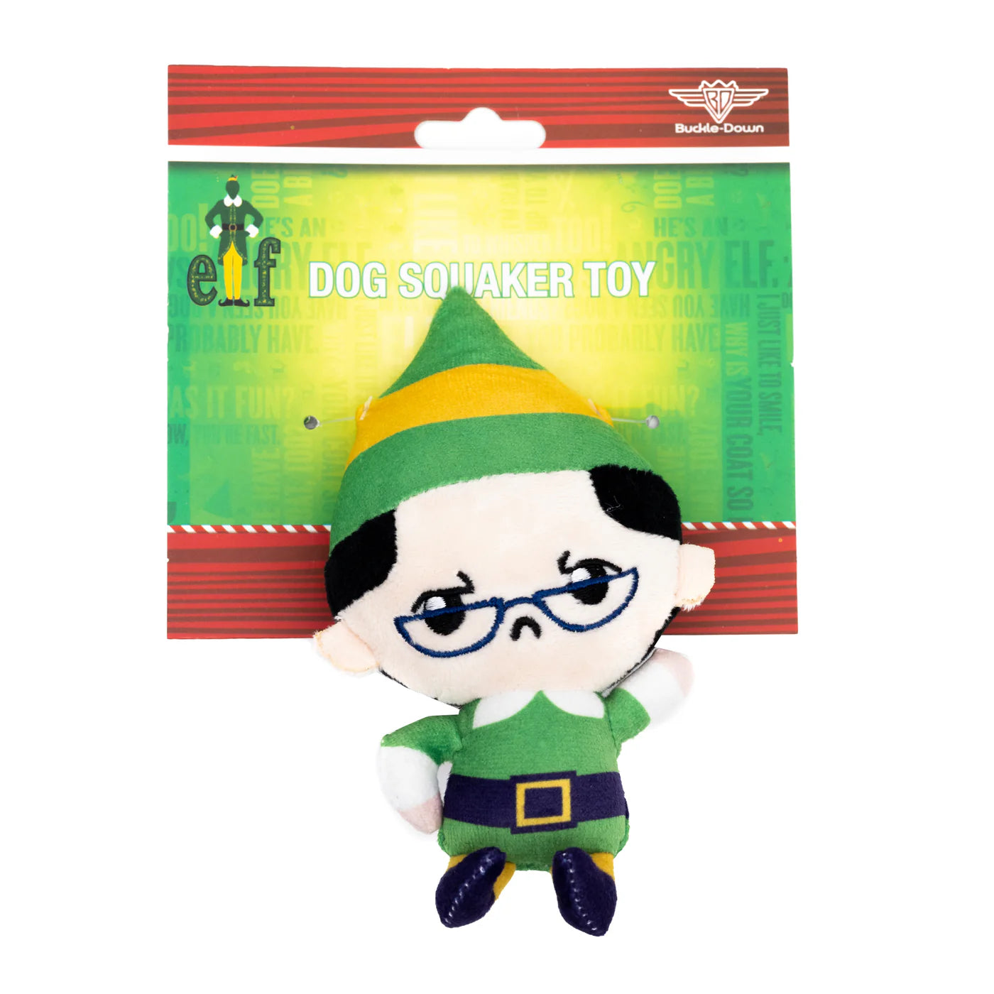 Buckle Down - Dog Toy Squeaker Plush Elf Chibi Papa Elf