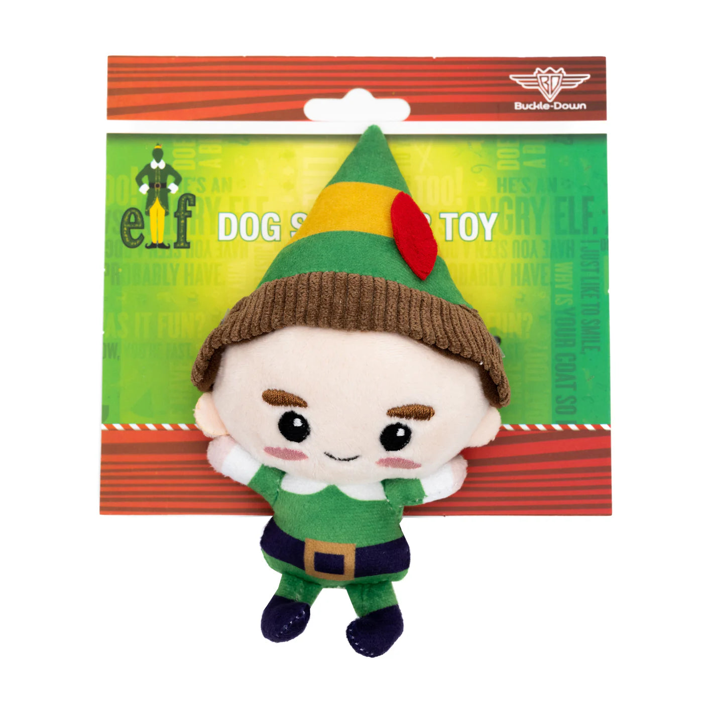 Buckle Down - Dog Toy Squeaker Plush Elf Chibi Buddy