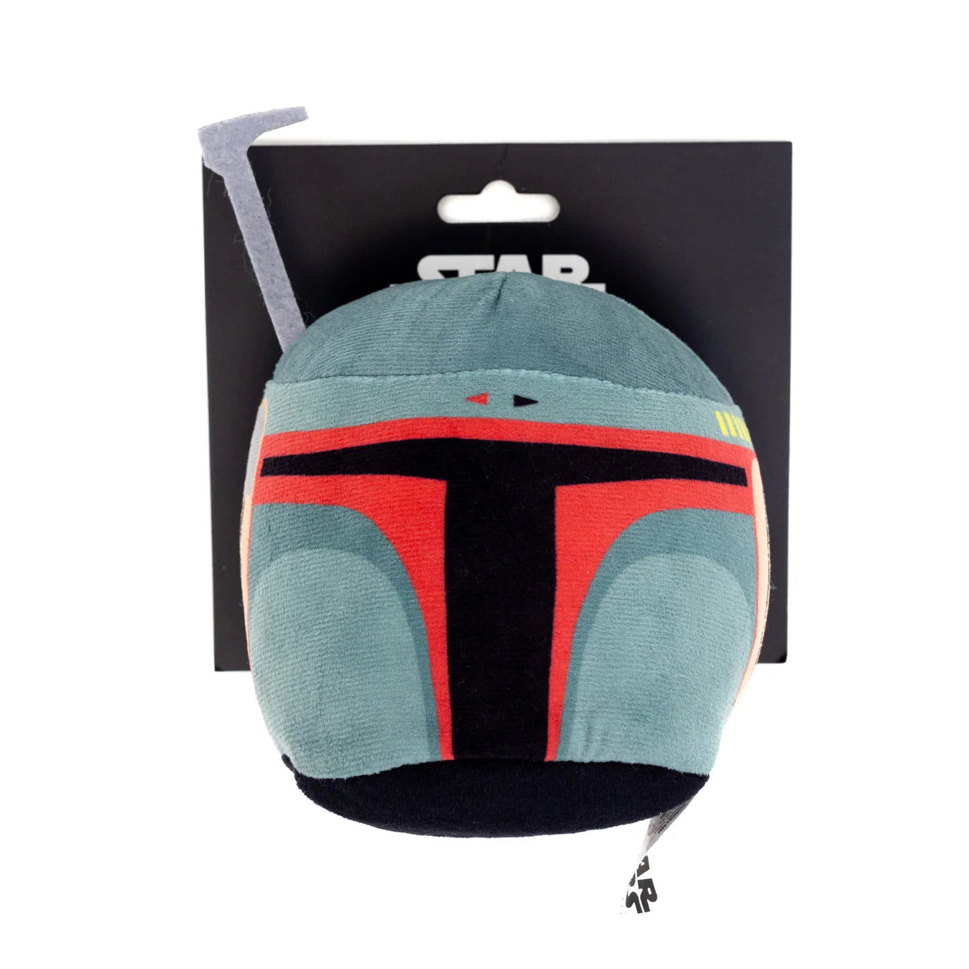 Buckle Down - Dog Toy Squeaker Plush Boba Felt Helmet Green