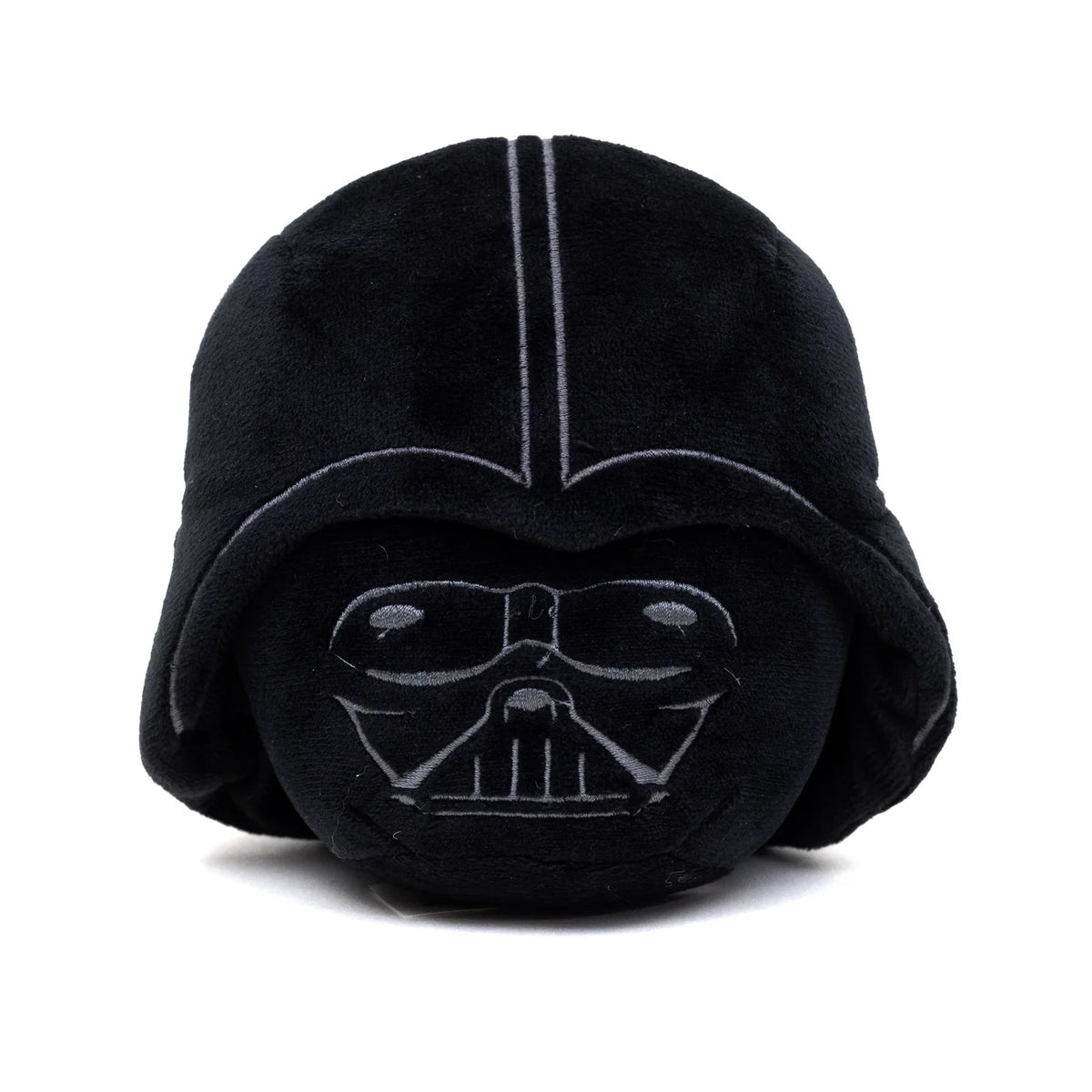 Buckle Down - Dog Toy Squeaker Plush Darth Vader Helmet Black