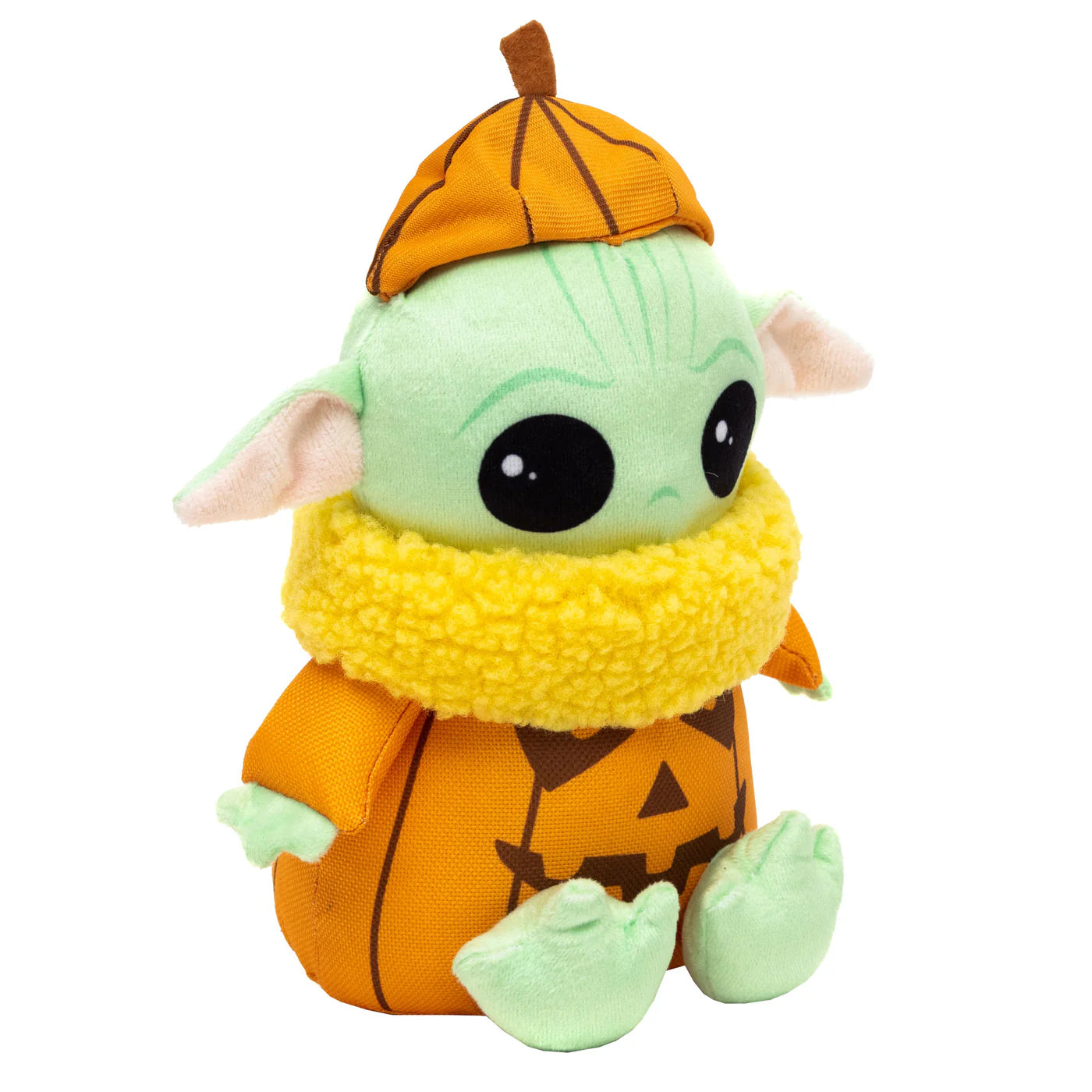 Buckle Down - Dog Toy Squeaker Plush Star Wars Halloween Groga Pumpkin